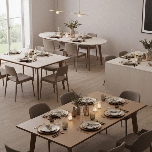 Dining Table Shape Selection Guide